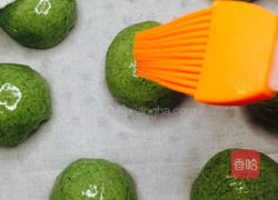 杏花楼咸蛋黄肉松网红青团的做法图解9