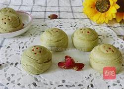 抹茶豆沙酥的做法图解22