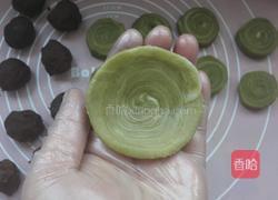 抹茶豆沙酥的做法图解15