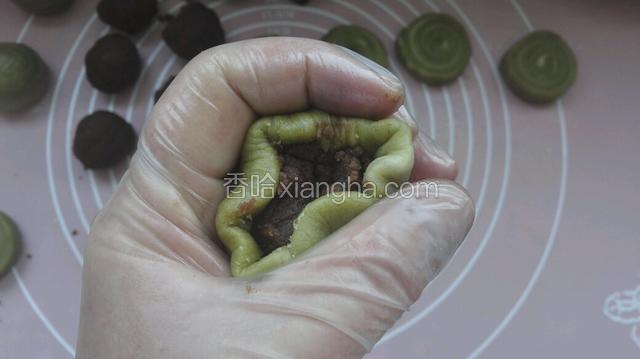 虎口封口收紧