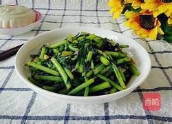 蒜香炒茼蒿的做法图解8