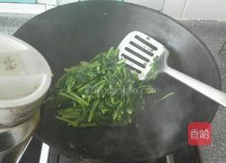 蒜香炒茼蒿的做法图解5
