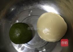 抹茶蛋黄酥的做法图解8