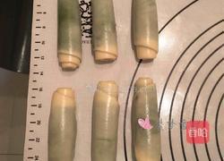 抹茶蛋黄酥的做法图解12