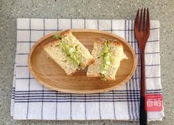 牛油果面包的做法图解4