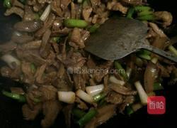 大蒜炒肉的做法图解8