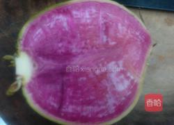 凉拌心里美的做法图解1