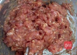 小白菜丸子汤的做法图解2