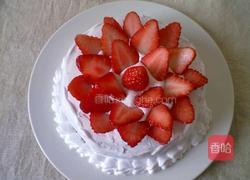 DIY草莓奶油蛋糕的做法图解6