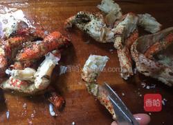 葱姜炒鳕蟹的做法图解2