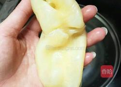 花胶雪耳炖奶的做法图解1