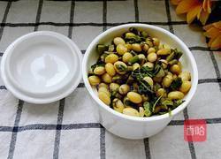 嫩芽香椿拌黄豆的做法图解6