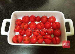 热情奶酪小番茄的做法图解1