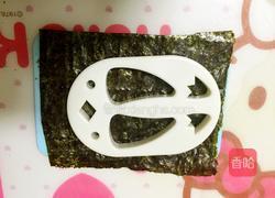 儿童企鹅饭团的做法图解2