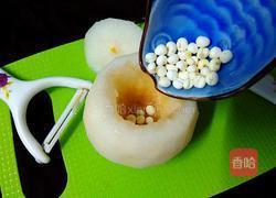 川贝炖雪梨的做法图解3