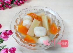 胡萝卜马蹄竹蔗水的做法图解5