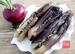 手撕蒜茄子的做法图解7