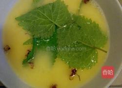 藿香蛋羹蒸的做法图解4