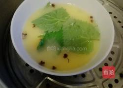 藿香蛋羹蒸的做法图解5