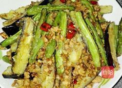 茄子炒豆角的做法图解8