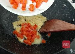 鸡蛋炒胡萝卜丁的做法图解7