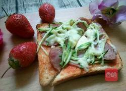 芝士烤土司的做法图解9