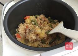 五花肉焖饭的做法图解10