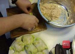 碧玉白菜鲜虾卷的做法图解7