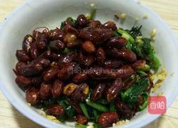 菠菜拌花生米的做法图解10