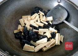 黄瓜炒腐竹的做法图解5