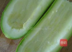 角瓜炒鸡蛋的做法图解2