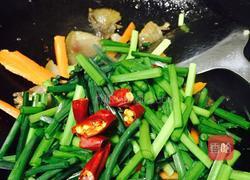 韭苔腊肉的做法图解7