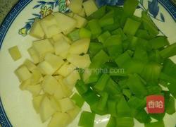 双笋虾仁的做法图解3