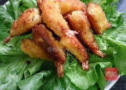 黄金虾仁的做法图解5