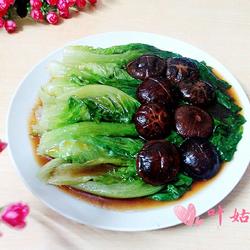 蚝油香菇扒生菜的做法[图]