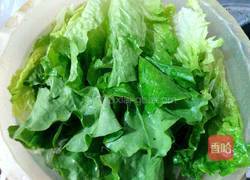 蚝油香菇扒生菜的做法图解1