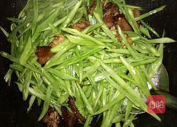四季豆炒腊肉的做法图解6