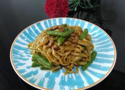 豆角肉丝焖面