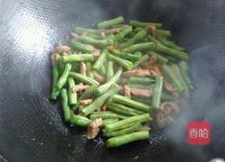 豆角肉丝焖面的做法图解5