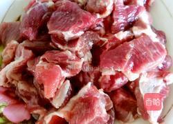 梅花肉烧蒜苔粉条的做法图解4