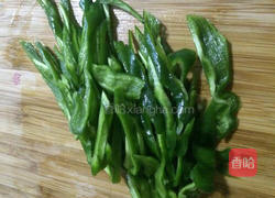 辣椒炒牛肚的做法图解2