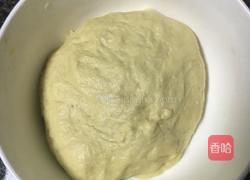 花朵与兔子豆沙面包的做法图解5