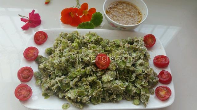 我今天是蘸蒜泥吃?当然可以蘸老干妈吃根据自己的口味