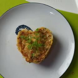 米饭鸡蛋饼的做法[图]