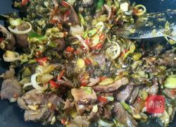 牛肉炒酸菜的做法图解8