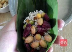 五彩糯米粽的做法图解8