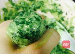茼蒿韭菜丸子的做法图解7