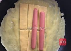 火腿芝士卷饼的做法图解3