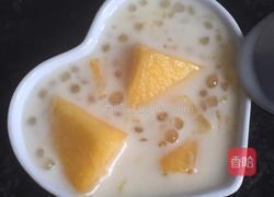 椰汁芒果西米露的做法图解5