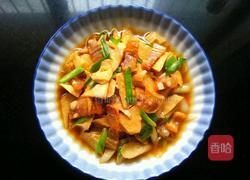 青蒜炒豆干的做法图解6